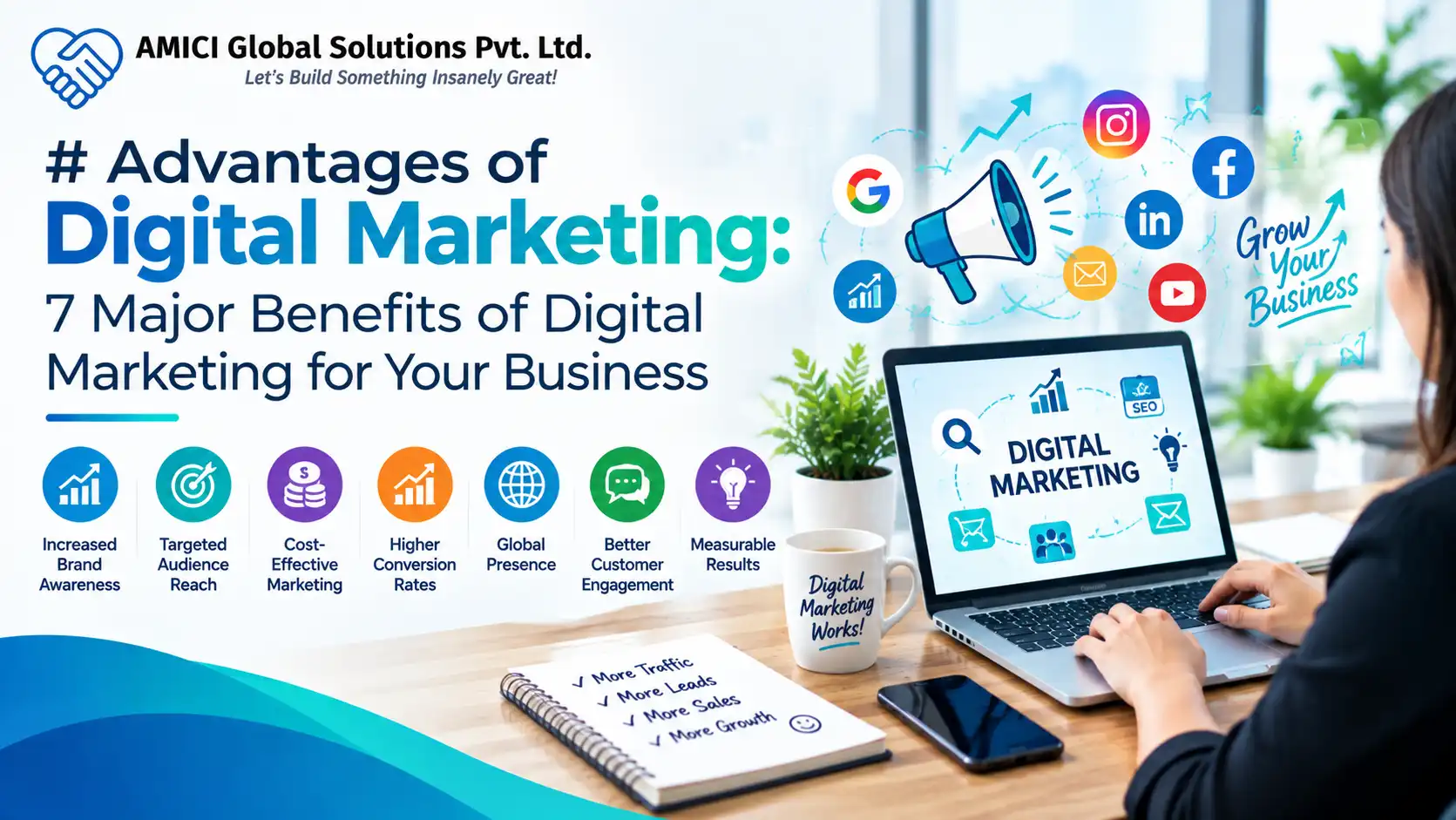 Advantages of Digital Marketing: 7 Major Benefits of Digital Marketing for Your Business?